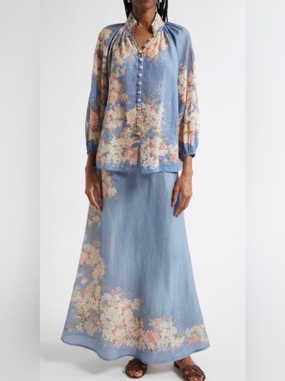 Zimmermann Cascadian Bias Skirt